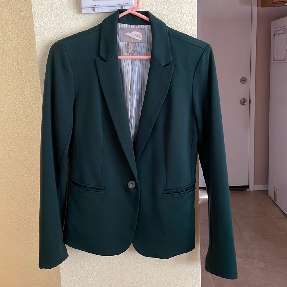 F21 - Dark Green Blazer
